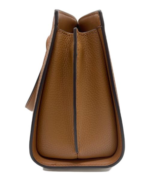 MICHAEL KORS（マイケルコース）MICHAEL KORS (マイケルコース) MICHAEL KORS　ハンドバッグ ブラウン×アイボリーの古着・服飾アイテム