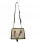 MICHAEL KORS (マイケルコース) MICHAEL KORS　ハンドバッグ ブラウン×アイボリー：15000円
