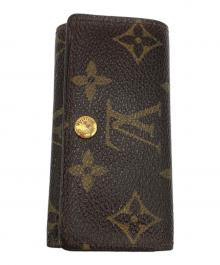 LOUIS VUITTON（ルイ ヴィトン）の古着「ミュルティクレ4/キーケース」｜ブラウン