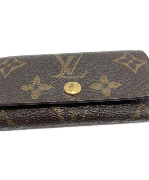 LOUIS VUITTON（ルイ ヴィトン）LOUIS VUITTON (ルイ ヴィトン) ミュルティクレ4/キーケース ブラウンの古着・服飾アイテム