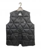 UNBINDアンバインド）の古着「TRIGON DOWN VEST」｜ブラック
