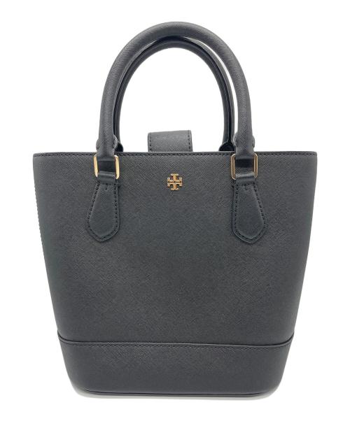 TORY BURCH（トリーバーチ）TORY BURCH (トリーバーチ) 2WAYバッグ ブラックの古着・服飾アイテム
