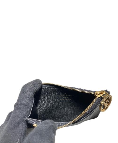 LOUIS VUITTON（ルイ ヴィトン）LOUIS VUITTON (ルイ ヴィトン) コインケース　モノグラム・アンプラント　ポルト カルト・ロミー ブラックの古着・服飾アイテム