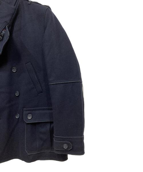 DOLCE & GABBANA（ドルチェ＆ガッバーナ）DOLCE & GABBANA (ドルチェ＆ガッバーナ) ミリタリーウールPコート ネイビー サイズ:52の古着・服飾アイテム