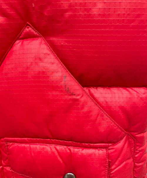 RockyMountainFeatherBed（ロッキーマウンテンフェザーベッド）RockyMountainFeatherBed (ロッキーマウンテンフェザーベッド) ダウンベスト レッド サイズ:38の古着・服飾アイテム
