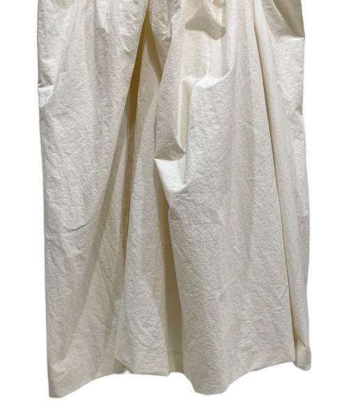 THE TOE（ザ・トゥー）THE TOE (ザ・トゥー) ノースリーブ・キャミソールワンピース ホワイト サイズ:Sの古着・服飾アイテム
