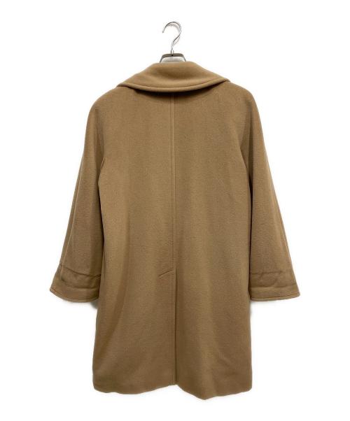 MaxMara（マックスマーラ）MaxMara (マックスマーラ) ウールロングコート ベージュ サイズ:36の古着・服飾アイテム