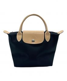 LONGCHAMP（ロンシャン）の古着「ハンドバッグ」｜ネイビー