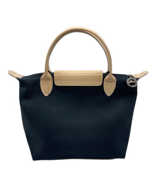 LONGCHAMP（ロンシャン）LONGCHAMP (ロンシャン) ハンドバッグ ネイビーの古着・服飾アイテム