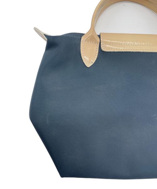 LONGCHAMP（ロンシャン）LONGCHAMP (ロンシャン) ハンドバッグ ネイビーの古着・服飾アイテム