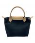 LONGCHAMP (ロンシャン) ハンドバッグ ネイビー：6000円