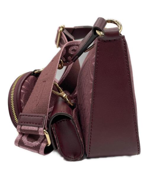 MICHAEL KORS（マイケルコース）MICHAEL KORS (マイケルコース) ショルダーバッグ パープルの古着・服飾アイテム
