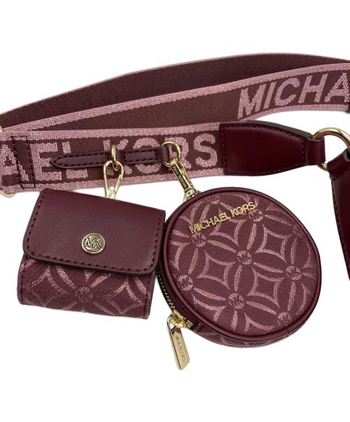 MICHAEL KORS（マイケルコース）MICHAEL KORS (マイケルコース) ショルダーバッグ パープルの古着・服飾アイテム