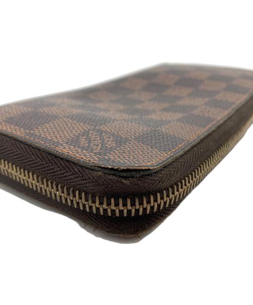 LOUIS VUITTON（ルイ ヴィトン）LOUIS VUITTON (ルイ ヴィトン) ダミエ ラウンドファスナージッピーウォレット ブラウンの古着・服飾アイテム