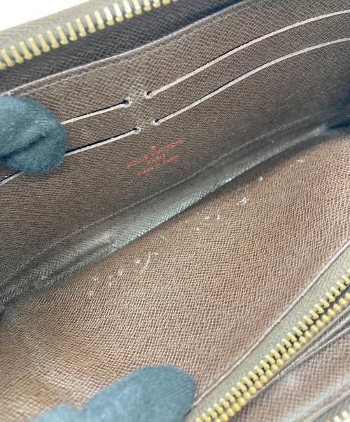 LOUIS VUITTON（ルイ ヴィトン）LOUIS VUITTON (ルイ ヴィトン) ダミエ ラウンドファスナージッピーウォレット ブラウンの古着・服飾アイテム