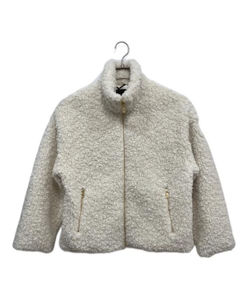 TATRAS（タトラス）TATRAS (タトラス) ルエラ　ボアブルゾン アイボリー サイズ:02の古着・服飾アイテム