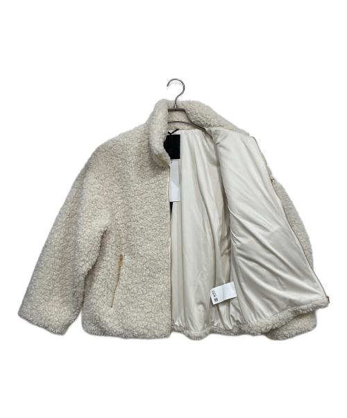 TATRAS（タトラス）TATRAS (タトラス) ルエラ　ボアブルゾン アイボリー サイズ:02の古着・服飾アイテム