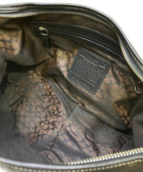 COACH（コーチ）COACH (コーチ) ワンショルダーバッグ ブラックの古着・服飾アイテム