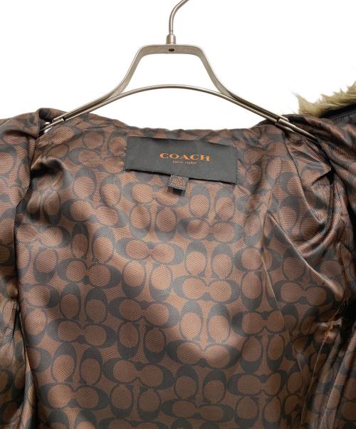 COACH（コーチ）COACH (コーチ) ダウンコート ブラック サイズ:XSの古着・服飾アイテム