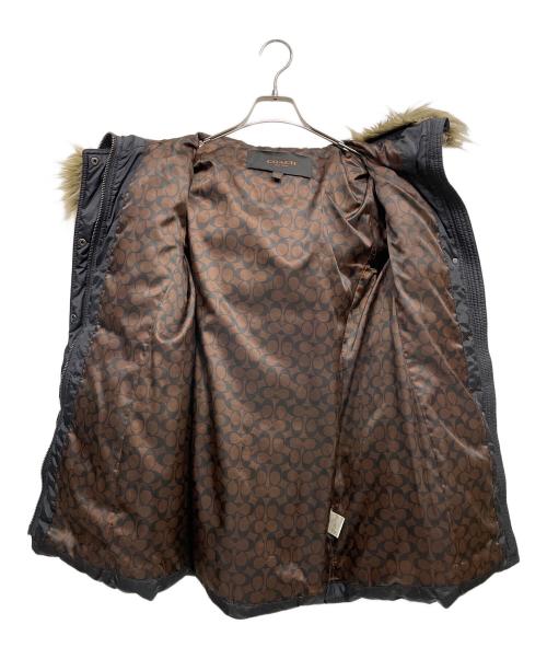 COACH（コーチ）COACH (コーチ) ダウンコート ブラック サイズ:XSの古着・服飾アイテム
