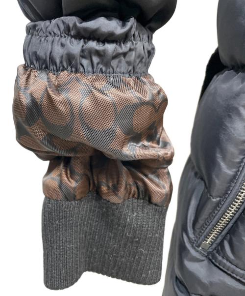 COACH（コーチ）COACH (コーチ) ダウンコート ブラック サイズ:XSの古着・服飾アイテム