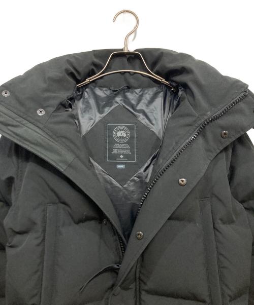 CANADA GOOSE（カナダグース）CANADA GOOSE (カナダグース) WYNDHAM PARKA BLACK LABEL（ウィンダム パーカ ブラックレーベル）ダウンジャケット ブラック サイズ:XSの古着・服飾アイテム
