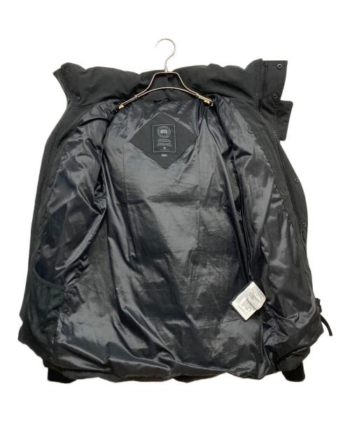 CANADA GOOSE（カナダグース）CANADA GOOSE (カナダグース) WYNDHAM PARKA BLACK LABEL（ウィンダム パーカ ブラックレーベル）ダウンジャケット ブラック サイズ:XSの古着・服飾アイテム