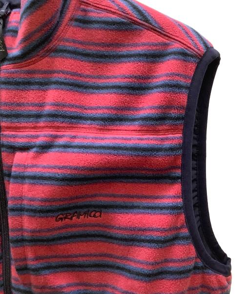 GRAMICCI（グラミチ）GRAMICCI (グラミチ) リバーシブルベスト ネイビー×レッド サイズ:Mの古着・服飾アイテム