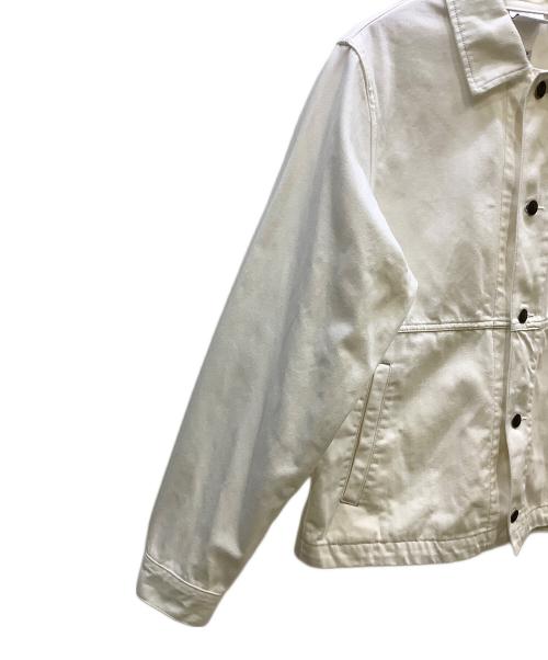 GRAMICCI（グラミチ）GRAMICCI (グラミチ) JAPANESE DENIM JACKET（Stone） ホワイト サイズ:Mの古着・服飾アイテム