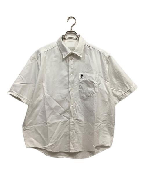 ami（アミ）ami (アミ) Ami De Coeur シャツ ホワイト サイズ:40の古着・服飾アイテム