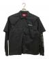 Supreme（シュプリーム）の古着「サーマルワークシャツ」｜ブラック