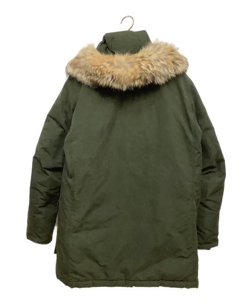 WOOLRICH（ウールリッチ）WOOLRICH (ウールリッチ) ARCTIC PARKA ダウンジャケット グリーン サイズ:Mの古着・服飾アイテム