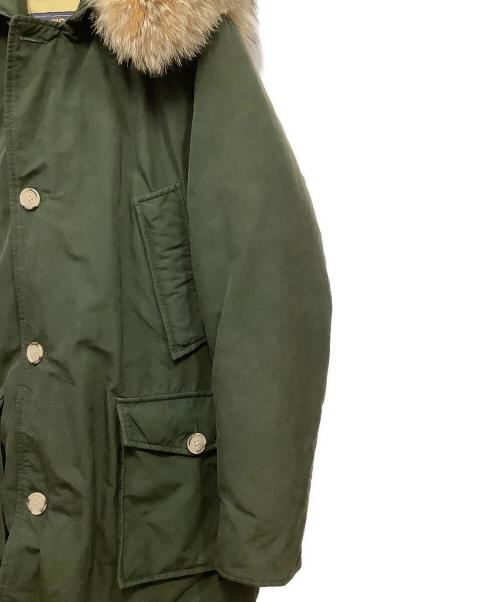 WOOLRICH（ウールリッチ）WOOLRICH (ウールリッチ) ARCTIC PARKA ダウンジャケット グリーン サイズ:Mの古着・服飾アイテム