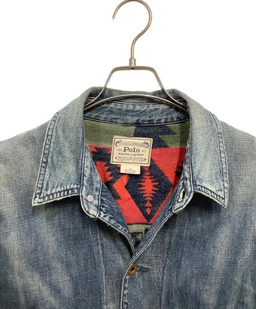 RALPH LAUREN（ラルフローレン）RALPH LAUREN (ラルフローレン) デニムチョアジャケット サイズ:Lの古着・服飾アイテム