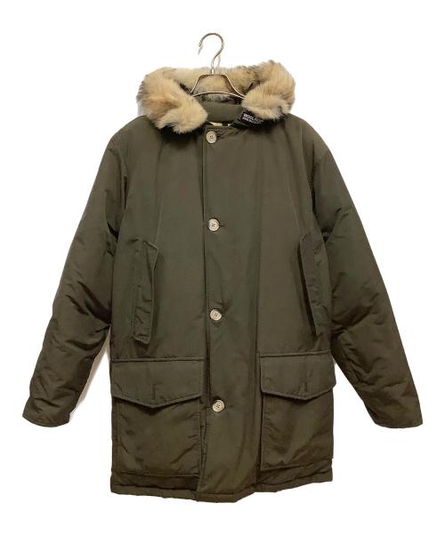 WOOLRICH（ウールリッチ）WOOLRICH (ウールリッチ) ダウンジャケット オリーブ サイズ:記載なしの古着・服飾アイテム