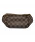 LOUIS VUITTON（ルイ ヴィトン）の古着「ダミエ バムバッグ・メルヴィール」｜ブラウン