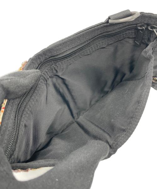 PORTER（ポーター）PORTER (ポーター) 3つ折り財布 ブラック×マルチカラーの古着・服飾アイテム