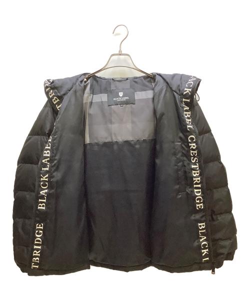 BLACK LABEL CRESTBRIDGE（ブラックレーベル クレストブリッジ）BLACK LABEL CRESTBRIDGE (ブラックレーベル クレストブリッジ) ダウンジャケット ブラック サイズ:Mの古着・服飾アイテム