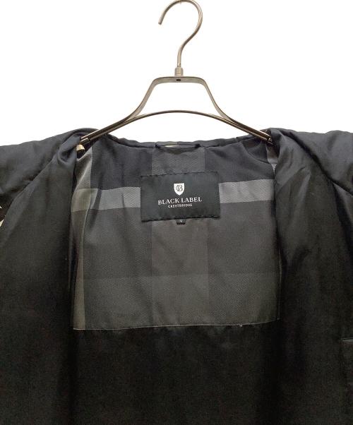 BLACK LABEL CRESTBRIDGE（ブラックレーベル クレストブリッジ）BLACK LABEL CRESTBRIDGE (ブラックレーベル クレストブリッジ) ダウンジャケット ブラック サイズ:Mの古着・服飾アイテム