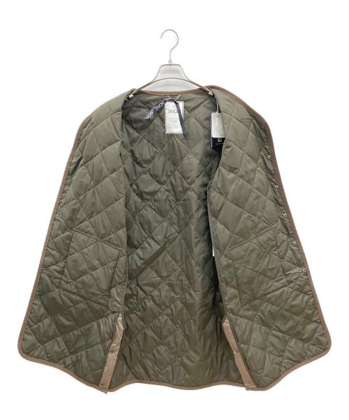 TAION（タイオン）TAION (タイオン) ダウンコート カーキ サイズ:Lの古着・服飾アイテム