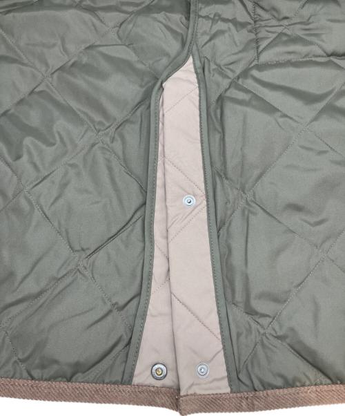 TAION（タイオン）TAION (タイオン) ダウンコート カーキ サイズ:Lの古着・服飾アイテム