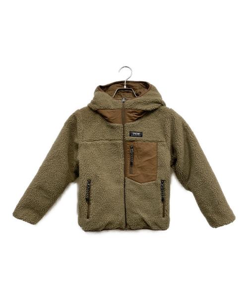 TAION（タイオン）TAION (タイオン) ダウン/ボア リバーシブルジャケット ブラウン サイズ:140 未使用品の古着・服飾アイテム