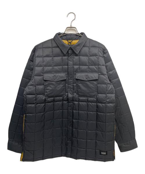 TAION（タイオン）TAION (タイオン) マウンテン シャツダウンジャケット ブラック サイズ:XL 未使用品の古着・服飾アイテム