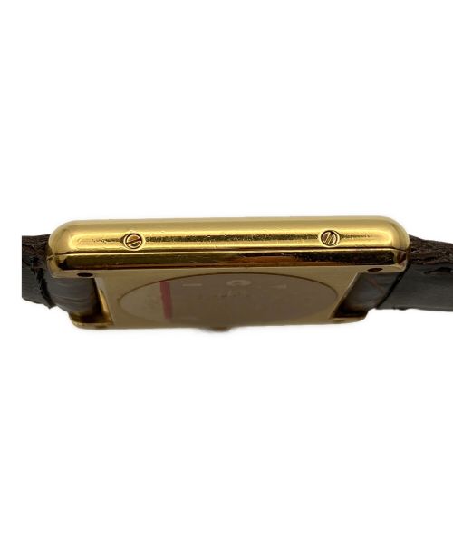 Cartier（カルティエ）Cartier (カルティエ) マストタンク ヴェルメイユ LM アイボリーの古着・服飾アイテム