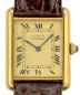 Cartier（カルティエ）の古着「マストタンク ヴェルメイユ LM」｜アイボリー