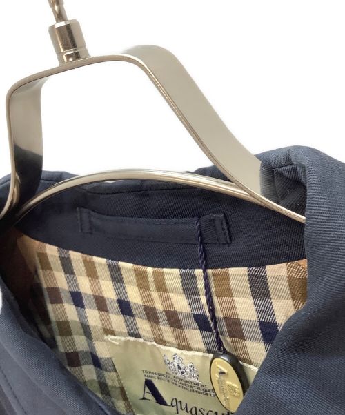 Aquascutum（アクアスキュータム）Aquascutum (アクアスキュータム) トレンチコート ネイビー サイズ:-の古着・服飾アイテム