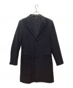 ROBERTO CAVALLIロベルトカヴァリ）の古着「カシミヤ混チェスターコート」｜ブラック