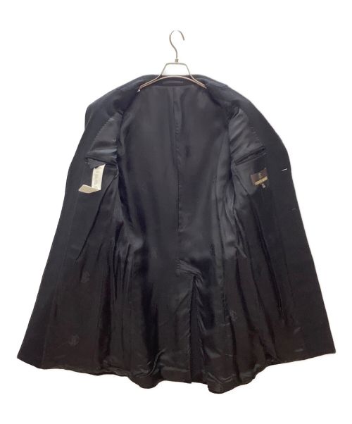 ROBERTO CAVALLI（ロベルトカヴァリ）ROBERTO CAVALLI (ロベルトカヴァリ) カシミヤ混チェスターコート ブラック サイズ:48の古着・服飾アイテム
