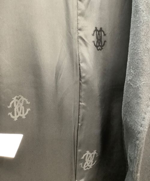 ROBERTO CAVALLI（ロベルトカヴァリ）ROBERTO CAVALLI (ロベルトカヴァリ) カシミヤ混チェスターコート ブラック サイズ:48の古着・服飾アイテム