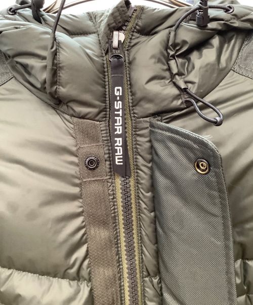 G-STAR RAW（ジースターロゥ）G-STAR RAW (ジースターロゥ) WHISTLER DOWN PARKA オリーブ サイズ:Ｌの古着・服飾アイテム